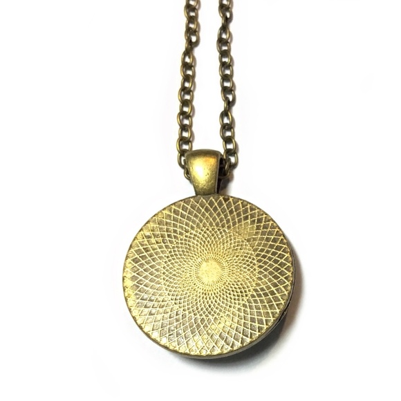 Pendant Necklace with Image of Prague Astronomical Clock - Picture 2 of 2